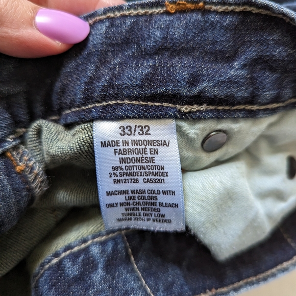 Aeropostale Men's Jeans Slim Straight Size 33 / 32 - Picture 4 of 4